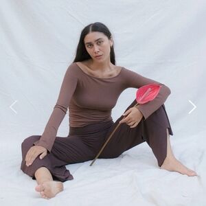 Indigo Luna Layla Top. Chocolate.